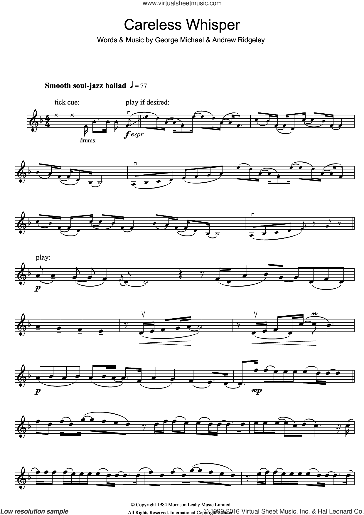 violin sheet music solo